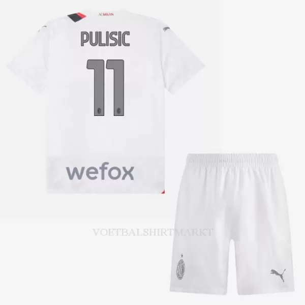 AC Milan Pulisic 11 Tenue Kind Uit 2023/24