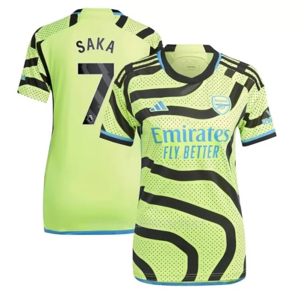 Arsenal Saka 7 Shirt Dames Uit 2023/24