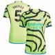 Arsenal Thomas 5 Shirt Heren Uit 2023/24