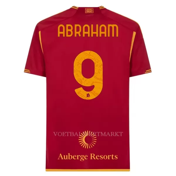 AS Roma Abraham 9 Shirt Heren Thuis 2023/24