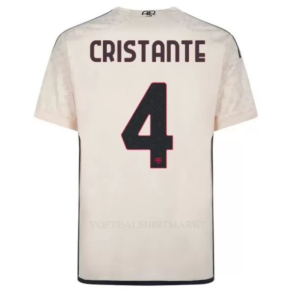 AS Roma Cristante 4 Shirt Heren Uit 2023/24