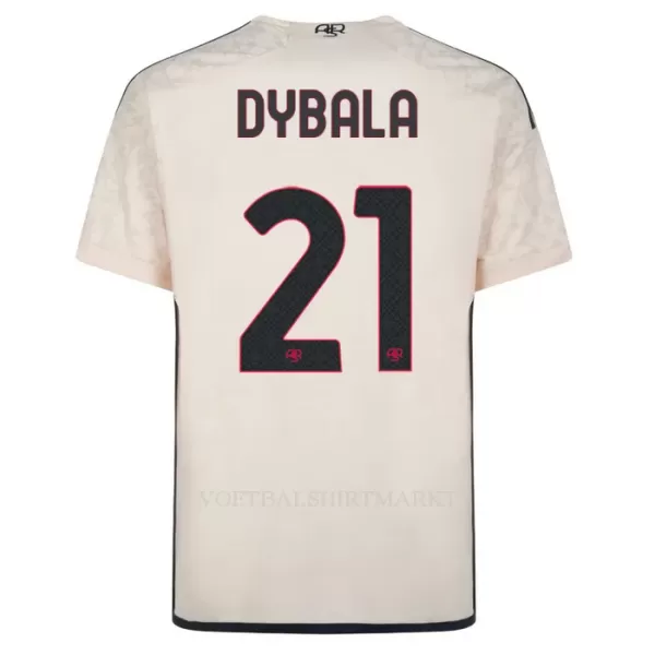 AS Roma Dybala 21 Shirt Heren Uit 2023/24