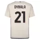 AS Roma Dybala 21 Shirt Heren Uit 2023/24