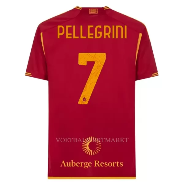 AS Roma Pellegrini 7 Shirt Heren Thuis 2023/24