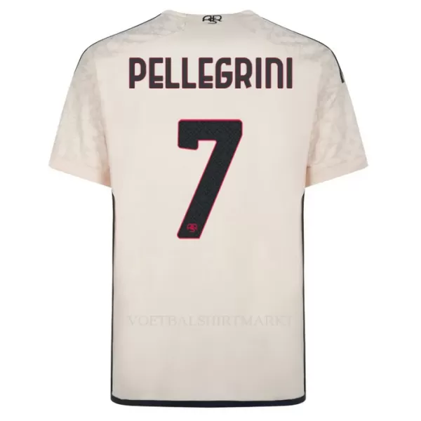 AS Roma Pellegrini 7 Shirt Heren Uit 2023/24