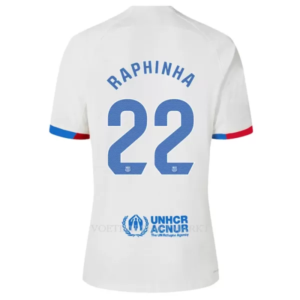 FC Barcelona Raphinha 22 Shirt Heren Uit 2023/24