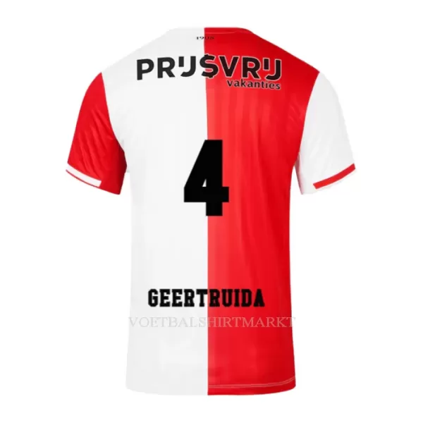 Feyenoord Rotterdam Geertruida 4 Shirt Heren Thuis 2023/24