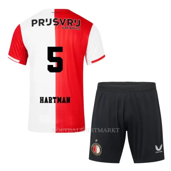 Feyenoord Rotterdam Hartman 5 Tenue Kind Thuis 2023/24