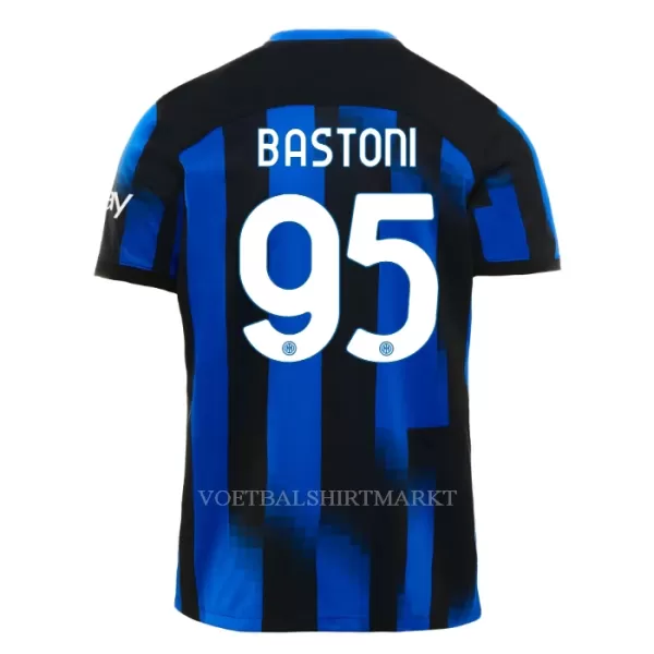 Inter Milan Bastoni 95 Shirt Heren Thuis 2023/24