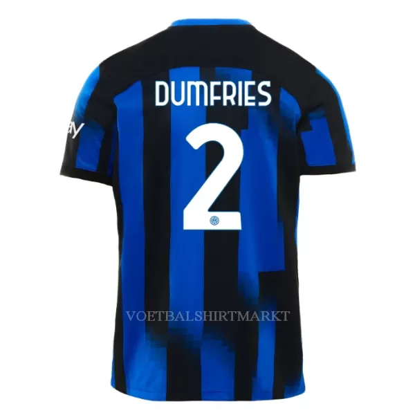 Inter Milan Dumfries 2 Shirt Heren Thuis 2023/24