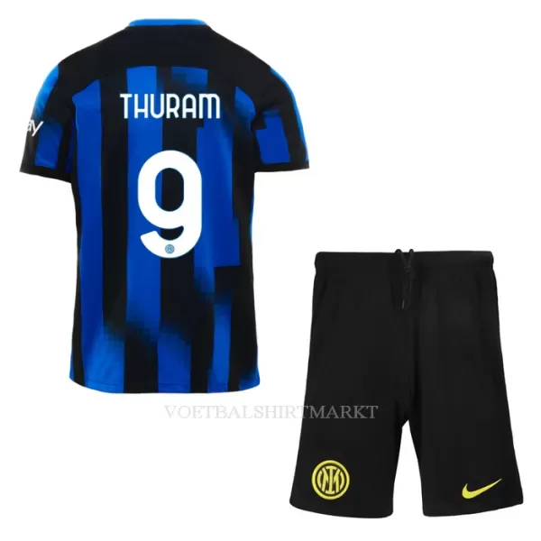 Inter Milan Thuram 9 Tenue Kind Thuis 2023/24