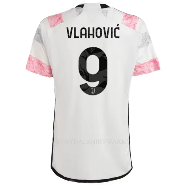 Juventus Vlahovic 9 Shirt Heren Uit 2023/24