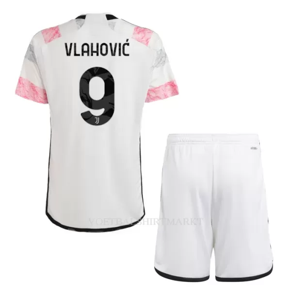 Juventus Vlahovic 9 Tenue Kind Uit 2023/24