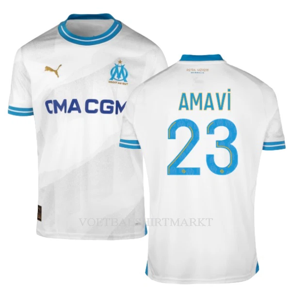 Olympique Marseille Amavi 23 Shirt Heren Thuis 2023/24