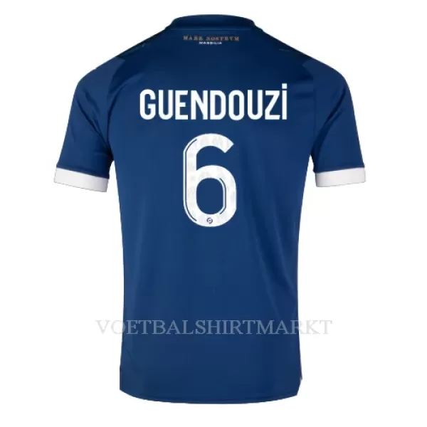 Olympique Marseille GUENDOUZI 6 Shirt Heren Uit 2023/24