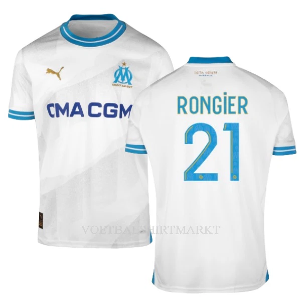 Olympique Marseille RONGIER 21 Shirt Heren Thuis 2023/24