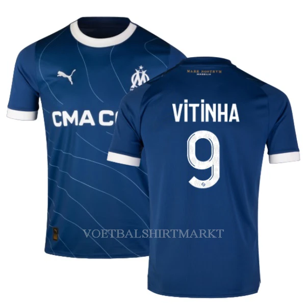 Olympique Marseille VITINHA 9 Shirt Heren Uit 2023/24