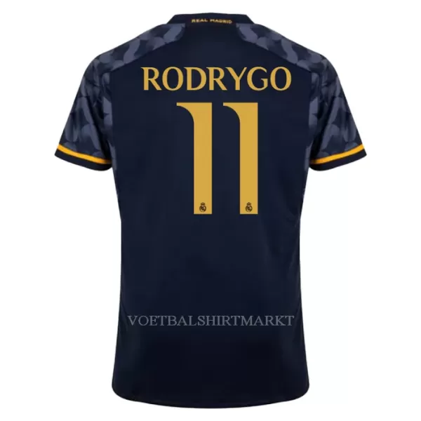 Real Madrid Rodrygo 11 Shirt Heren Uit 2023/24