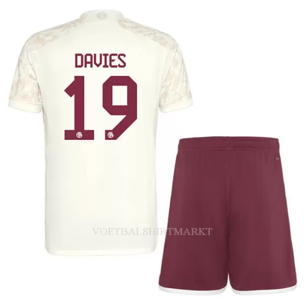 FC Bayern München Davies 19 Tenue Kind Derde 2023/24