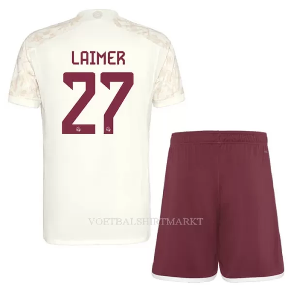 FC Bayern München Laimer 27 Tenue Kind Derde 2023/24