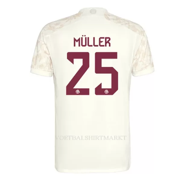 FC Bayern München Müller 25 Shirt Heren Derde 2023/24