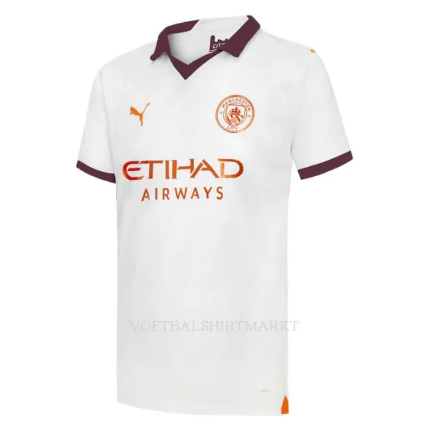 Manchester City Akanji 25 Shirt Heren Uit 2023/24