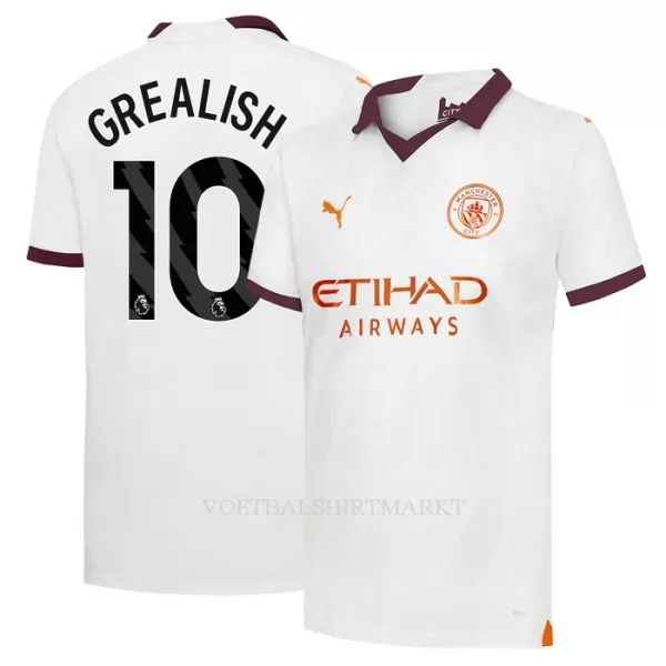 Manchester City Grealish 10 Shirt Heren Uit 2023/24