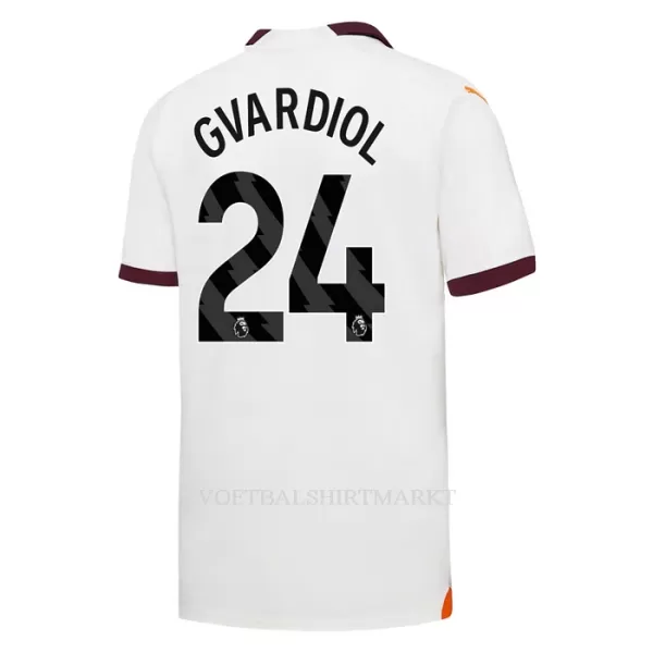 Manchester City Gvardiol 24 Shirt Heren Uit 2023/24