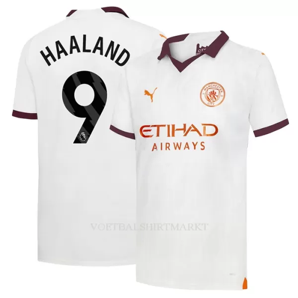 Manchester City Haaland 9 Shirt Heren Uit 2023/24