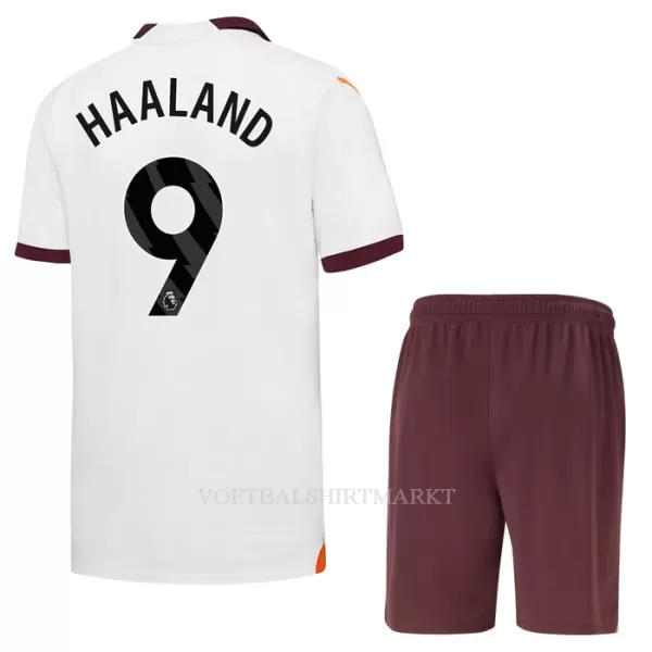 Manchester City Haaland 9 Tenue Kind Uit 2023/24