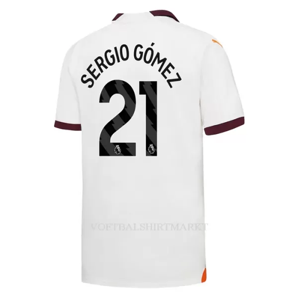 Manchester City Sergio Gomez 21 Shirt Heren Uit 2023/24