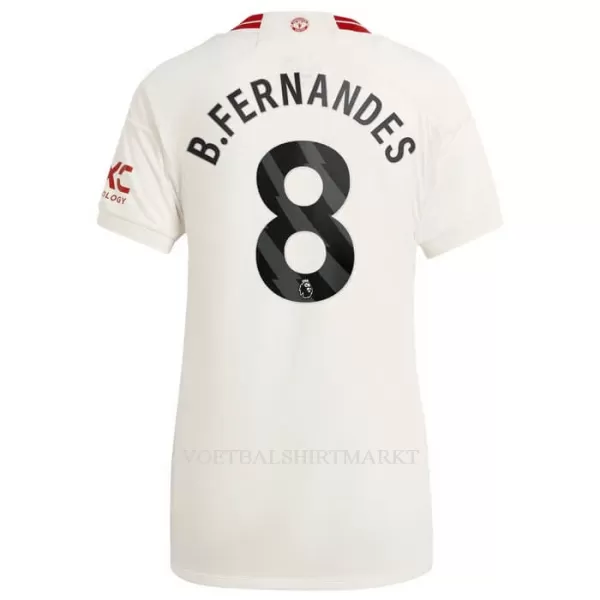 Manchester United Bruno Fernandes 8 Shirt Dames Derde 2023/24