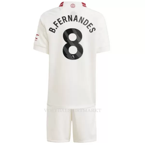 Manchester United Bruno Fernandes 8 Tenue Kind Derde 2023/24