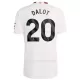 Manchester United Dalot 20 Shirt Heren Derde 2023/24