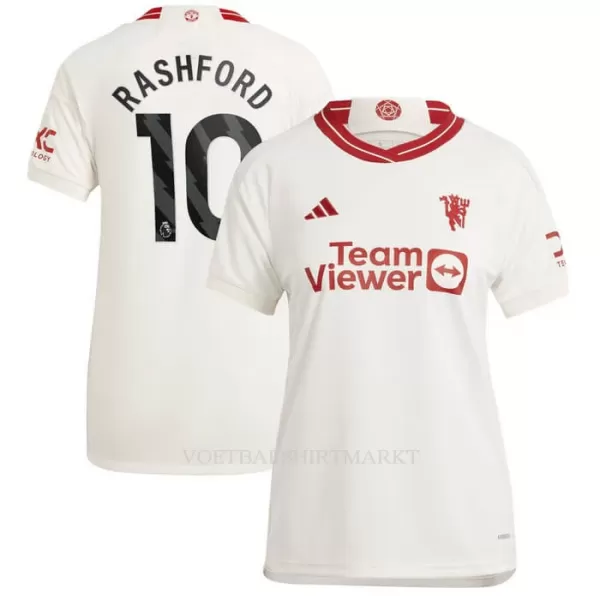 Manchester United Rashford 10 Shirt Dames Derde 2023/24