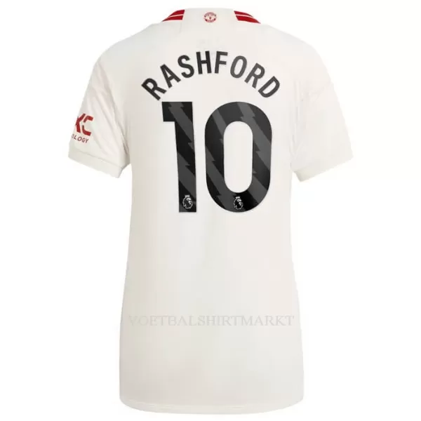 Manchester United Rashford 10 Shirt Dames Derde 2023/24