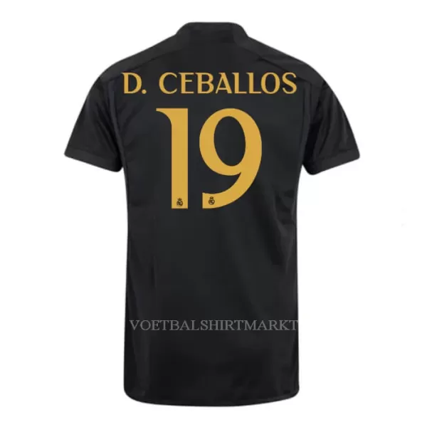 Real Madrid D. Ceballos 19 Shirt Heren Derde 2023/24