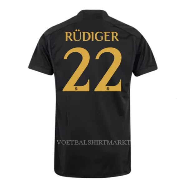 Real Madrid Rudiger 22 Shirt Heren Derde 2023/24