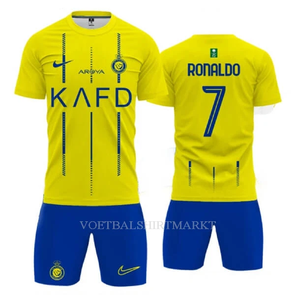 Al-Nassr FC Ronaldo 7 Tenue Kind Thuis 2023/24