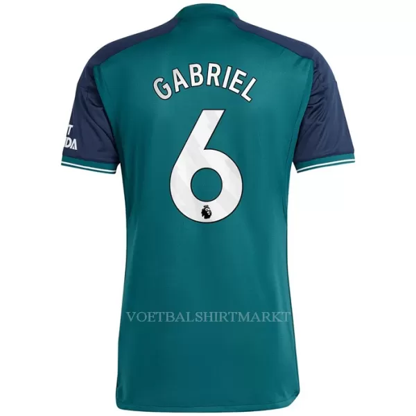 Arsenal Gabriel 6 Shirt Heren Derde 2023/24