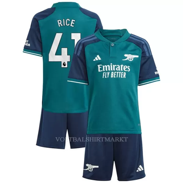 Arsenal Rice 41 Tenue Kind Derde 2023/24