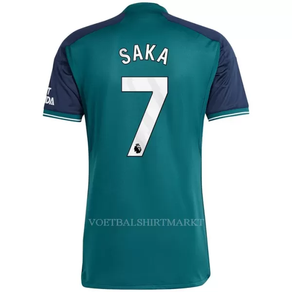 Arsenal Saka 7 Shirt Heren Derde 2023/24