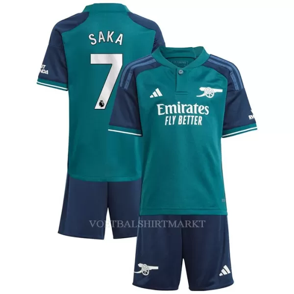 Arsenal Saka 7 Tenue Kind Derde 2023/24