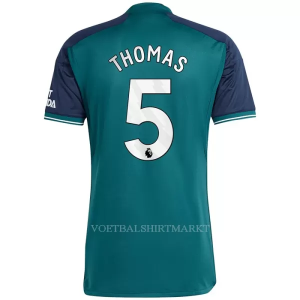 Arsenal Thomas 5 Shirt Heren Derde 2023/24