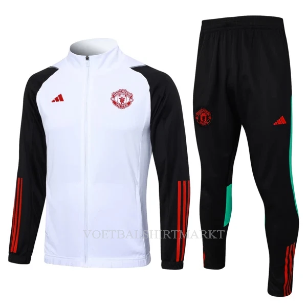 Manchester United Trainingsjack Pak 2023/24 Witte