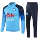 SSC Napoli Trainings Sweatshirt Pak 2023/24 Kwartrits Blauwe