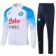 SSC Napoli Trainings Sweatshirt Pak 2023/24 Kwartrits Witte