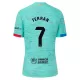 FC Barcelona Ferran 7 Shirt Heren Derde 2023/24