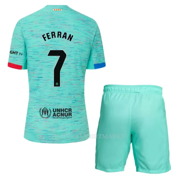 FC Barcelona Ferran 7 Tenue Kind Derde 2023/24