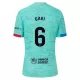 FC Barcelona Gavi 6 Shirt Heren Derde 2023/24